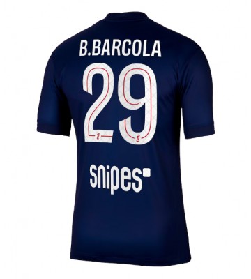 Paris Saint-Germain Bradley Barcola #29 Hemmatröja 2025-26 Kortärmad